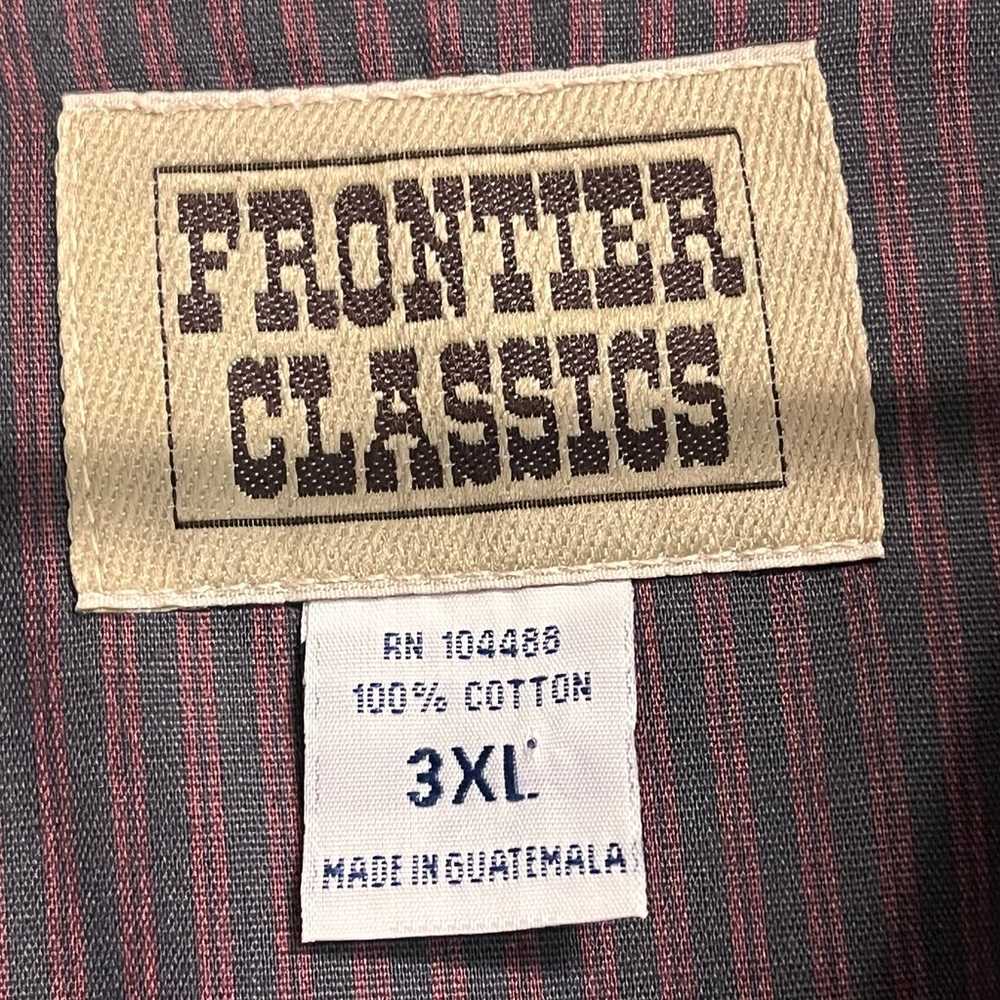 Vintage Frontier Classics brown Vest 3XL - image 3