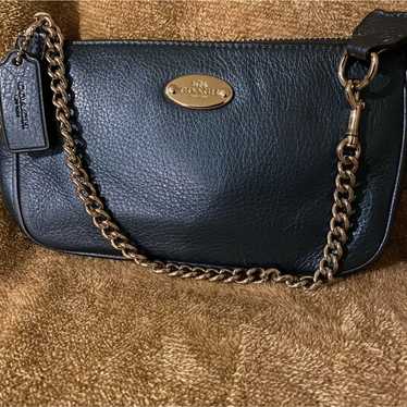 Coach purse w/ chain