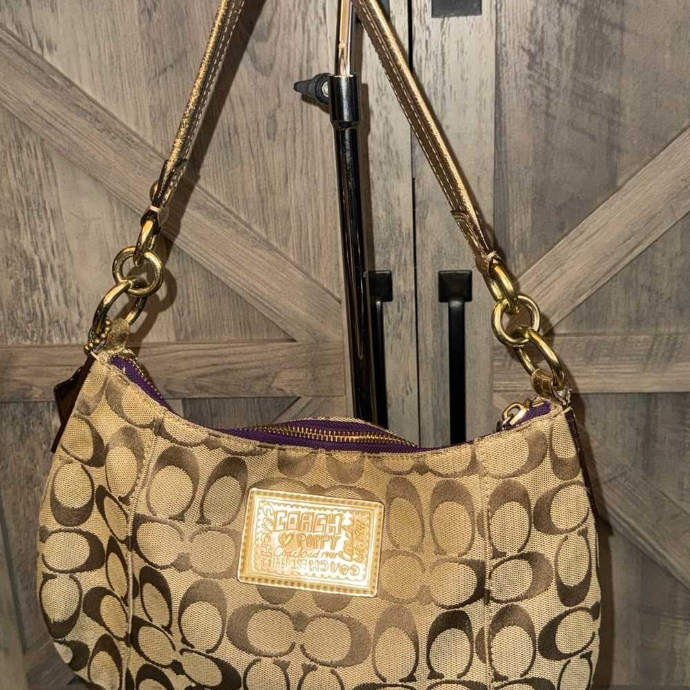 Rare Coach Poppy Limited Edition 15880 Tartan Bag… - image 4