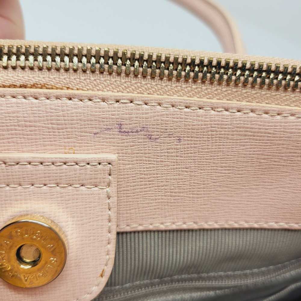 Furla Linda Shoulder Bag Purse Tote Pink Blush - image 10