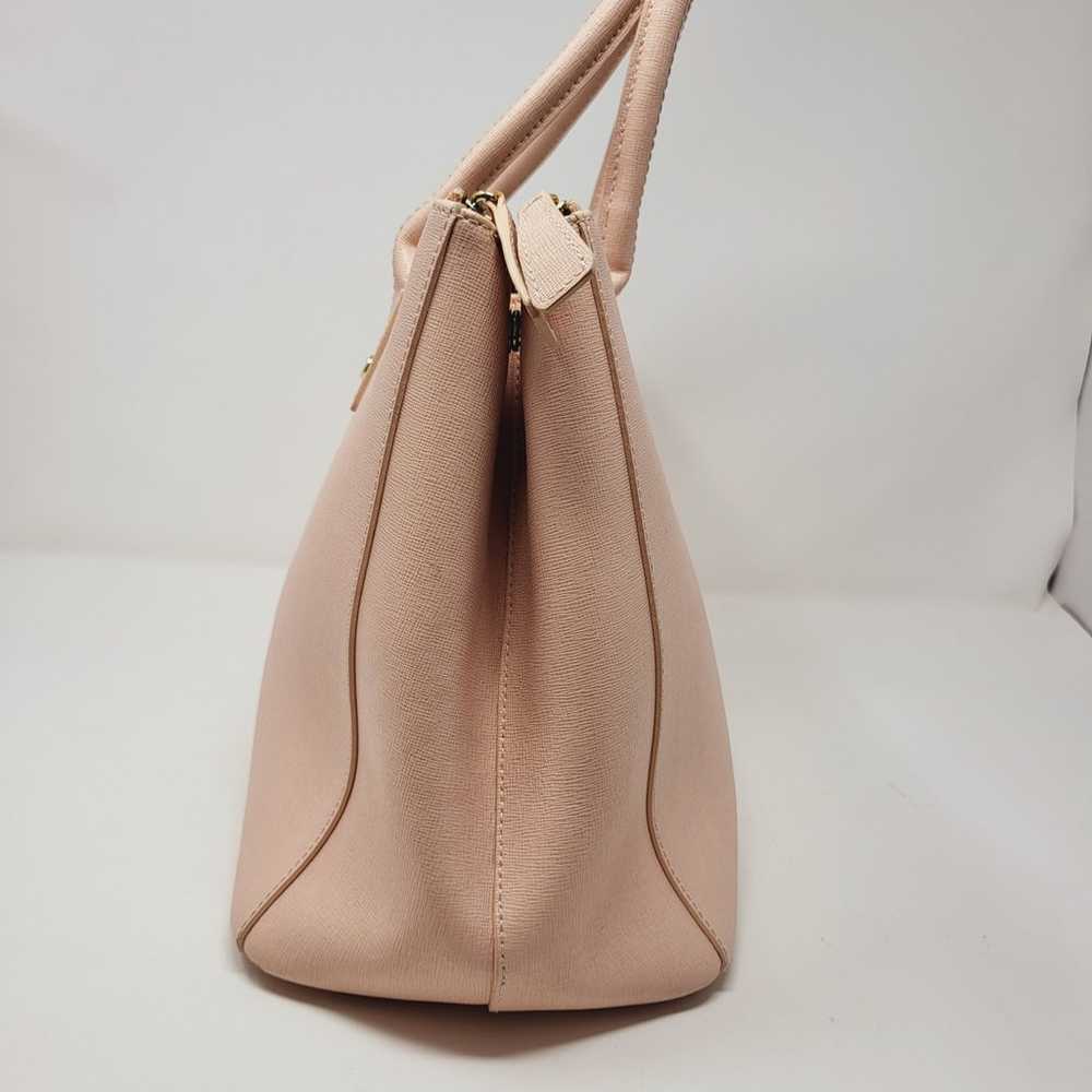 Furla Linda Shoulder Bag Purse Tote Pink Blush - image 4