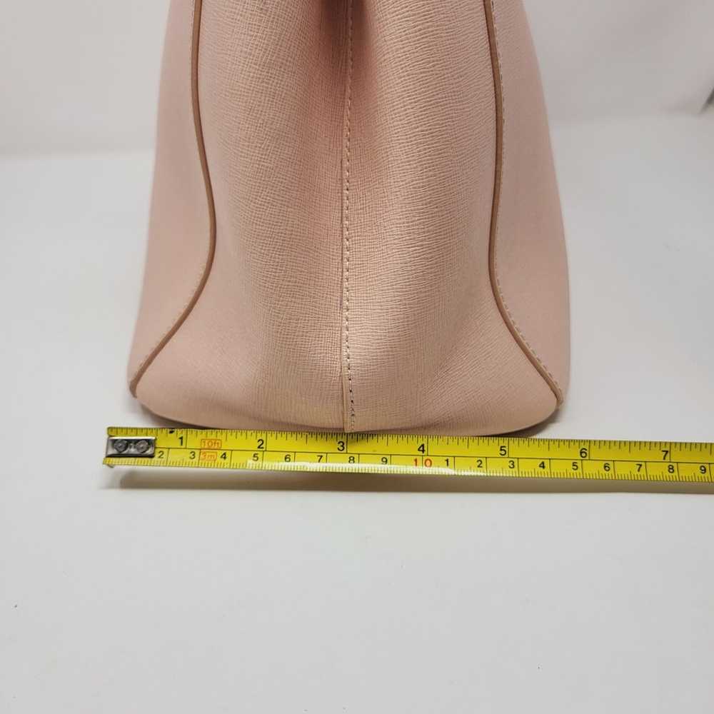 Furla Linda Shoulder Bag Purse Tote Pink Blush - image 7