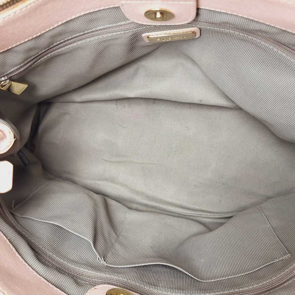 Furla Linda Shoulder Bag Purse Tote Pink Blush - image 8