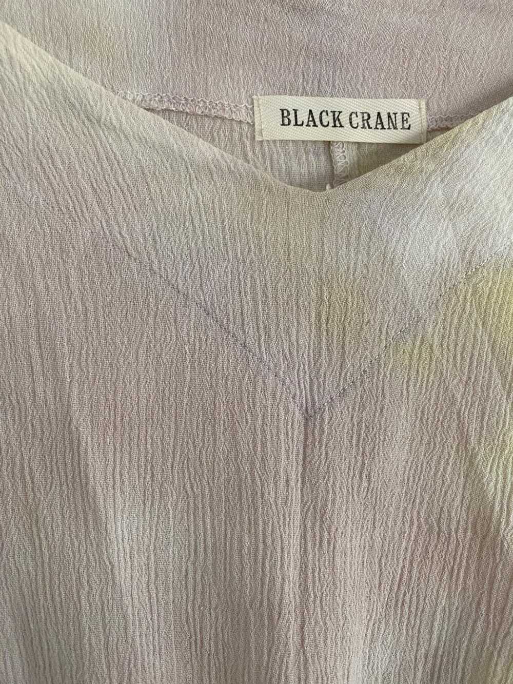 Black Crane Tie-Dye Dress (S) | Used, Secondhand,… - image 4