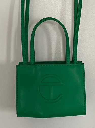 Telfar Small shopping bag in greenscreen | Used,…