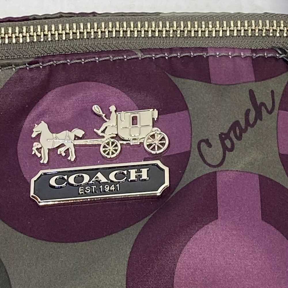 Coach Madison Sophia Sateen Clover Purse Handbag … - image 4