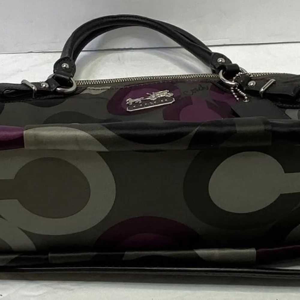 Coach Madison Sophia Sateen Clover Purse Handbag … - image 5