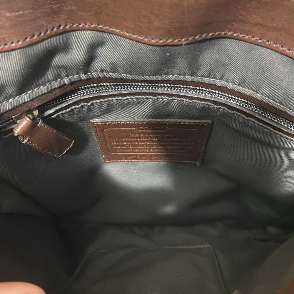 Authentic Vintage over the shoulder coach bag (Ac… - image 4