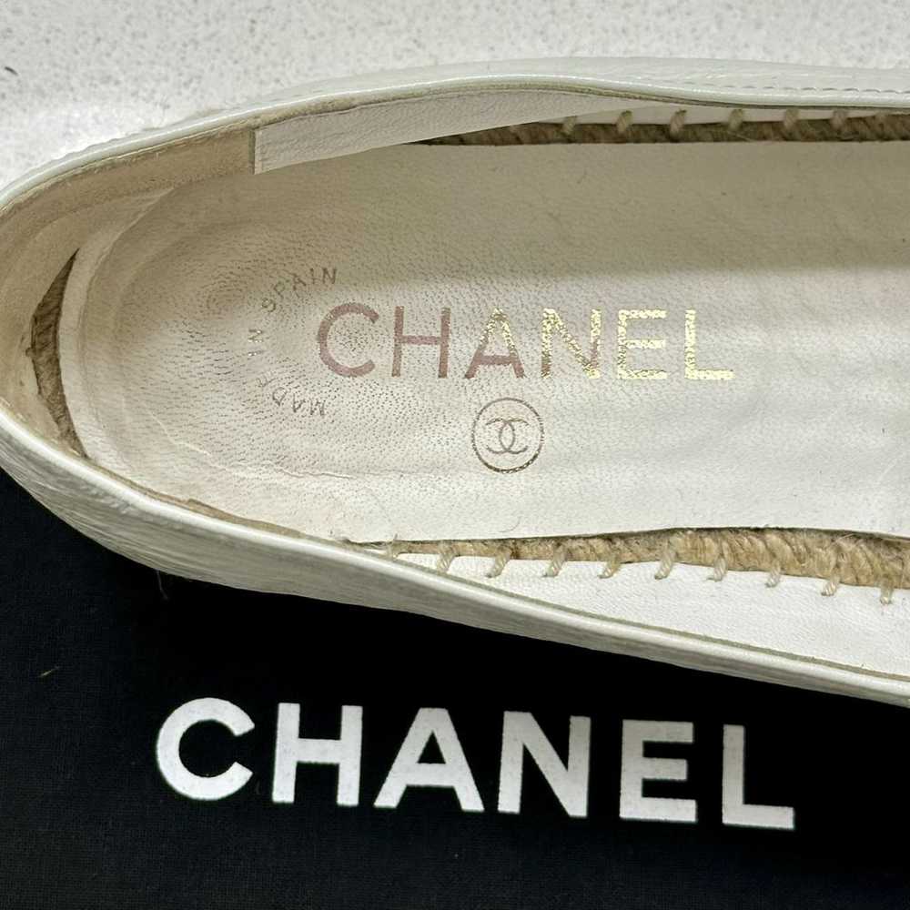 Chanel Leather espadrilles - image 9