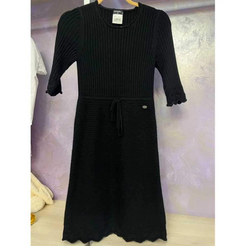 Chanel Cashmere mid-length dress - image 2