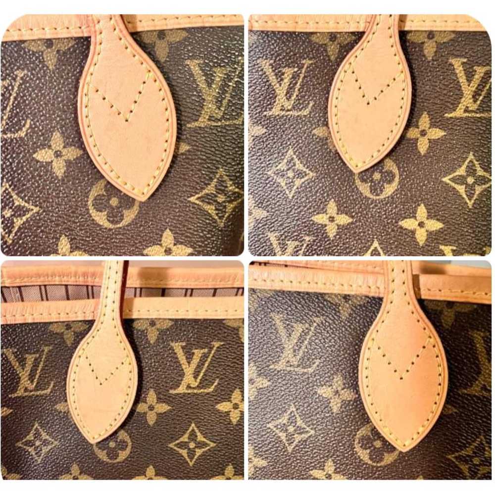 Louis Vuitton Neverfull leather tote - image 9