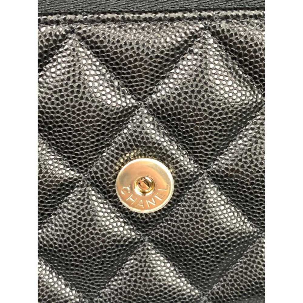 Chanel Wallet On Chain Double C leather handbag - image 10