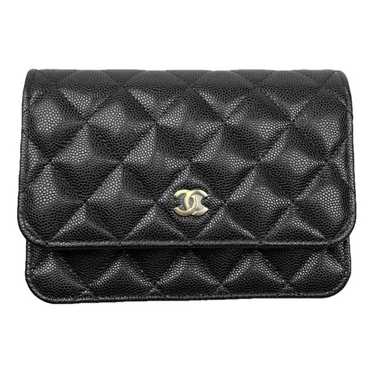 Chanel Wallet On Chain Double C leather handbag - image 1