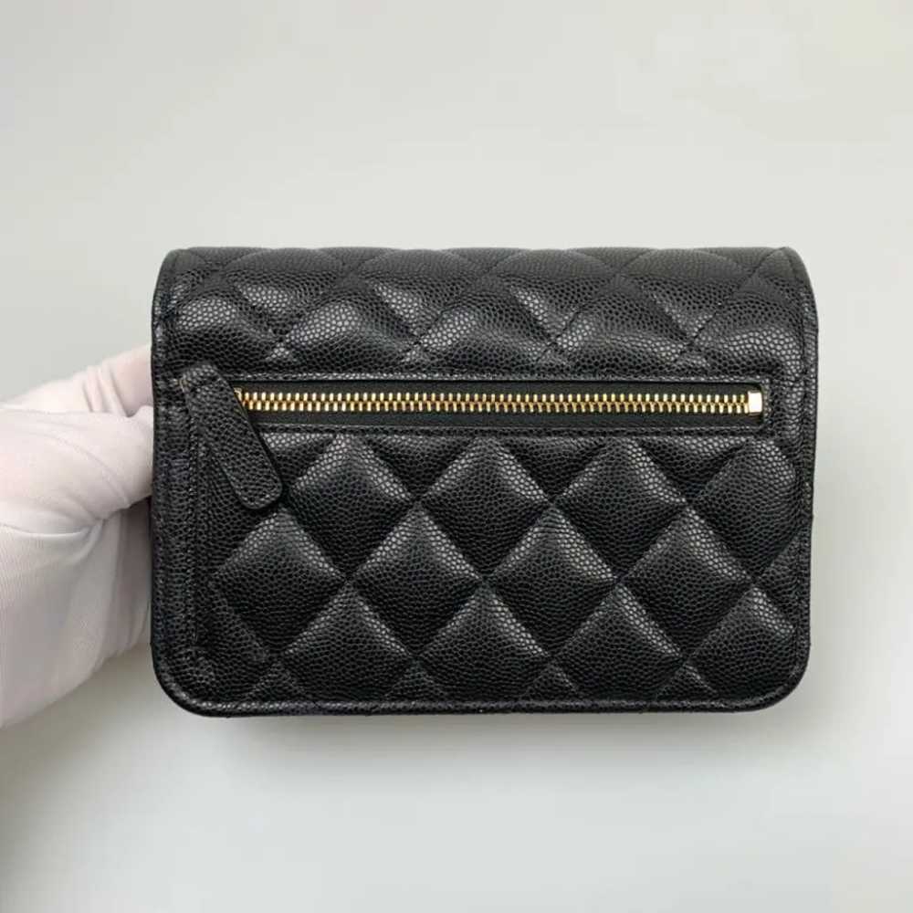 Chanel Wallet On Chain Double C leather handbag - image 2