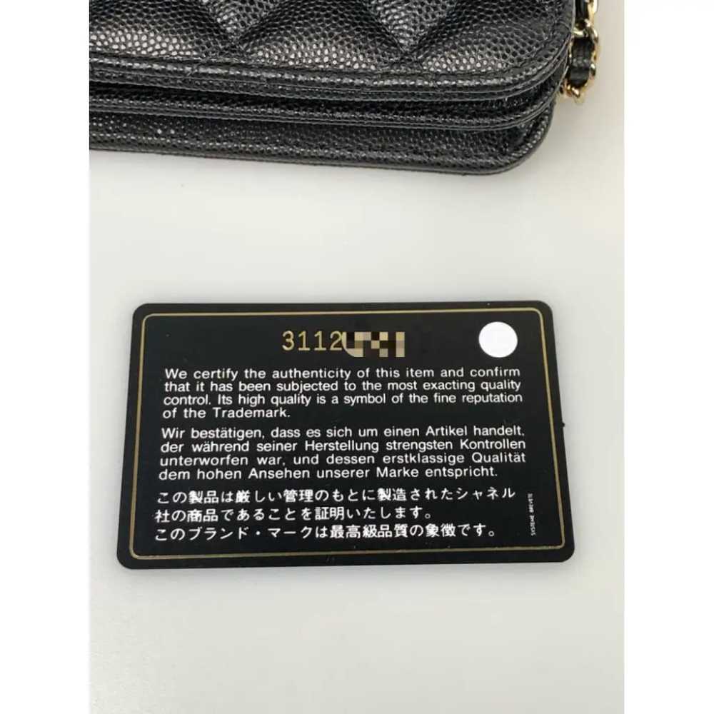 Chanel Wallet On Chain Double C leather handbag - image 7