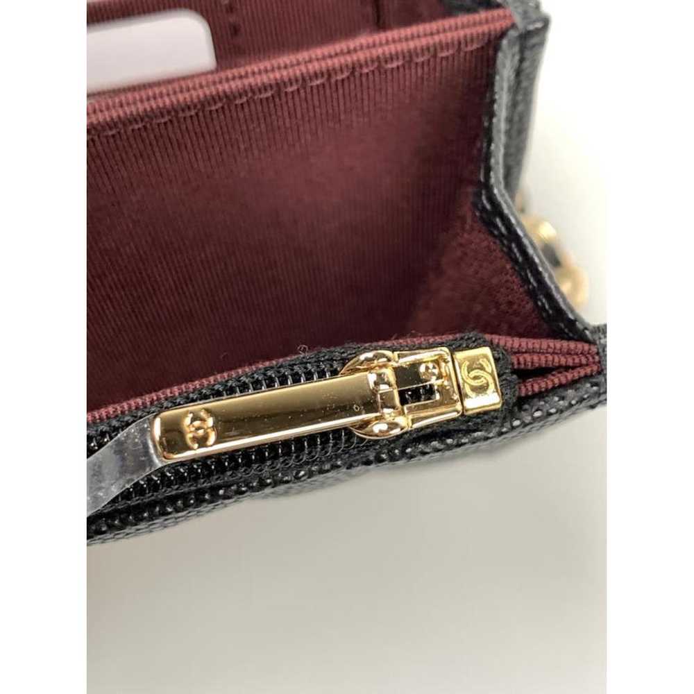 Chanel Wallet On Chain Double C leather handbag - image 8