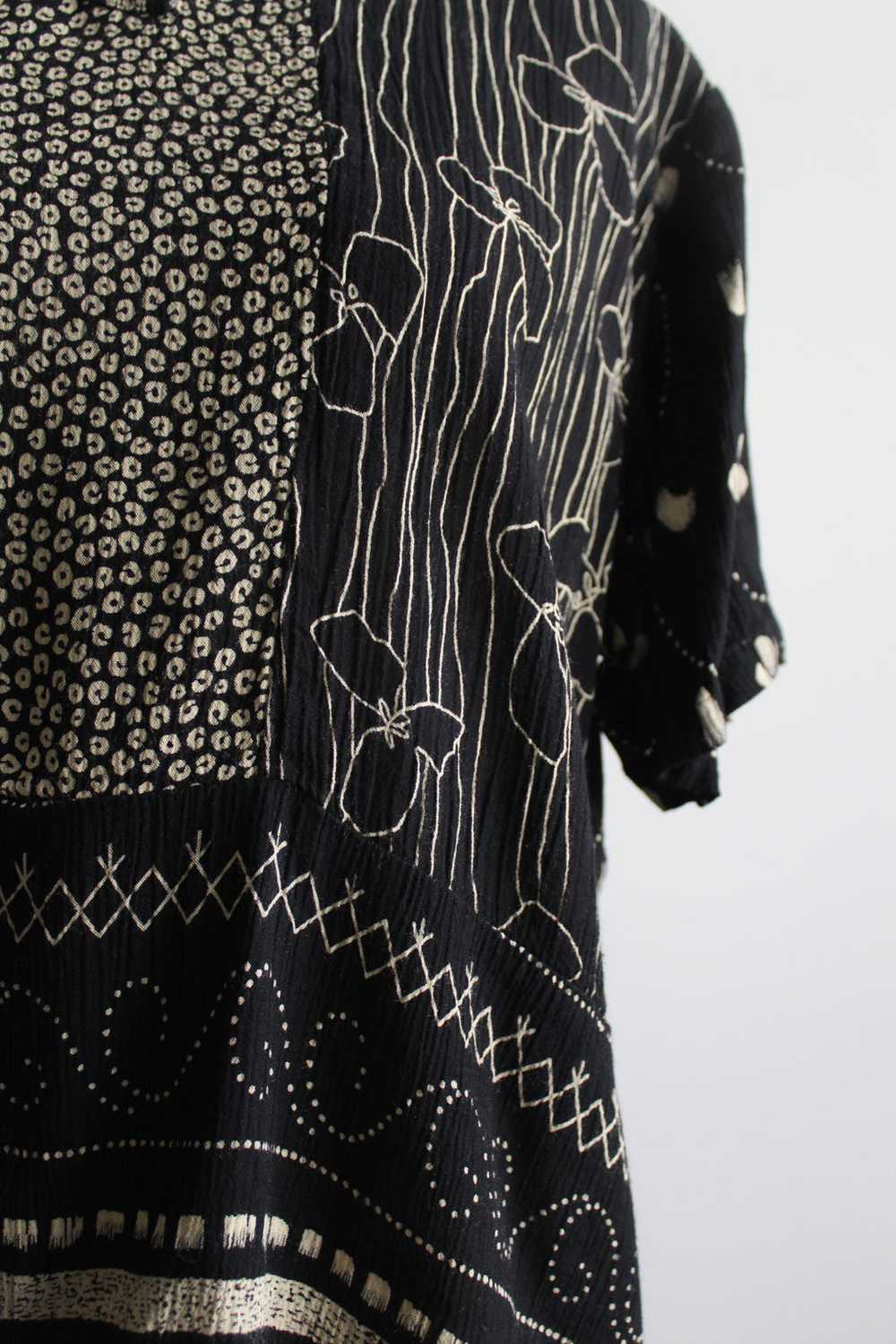 dark botanical dress set (m) - image 3