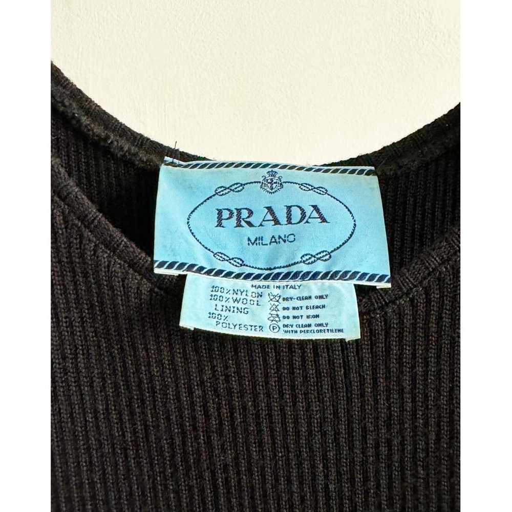 Prada Wool mini dress - image 4