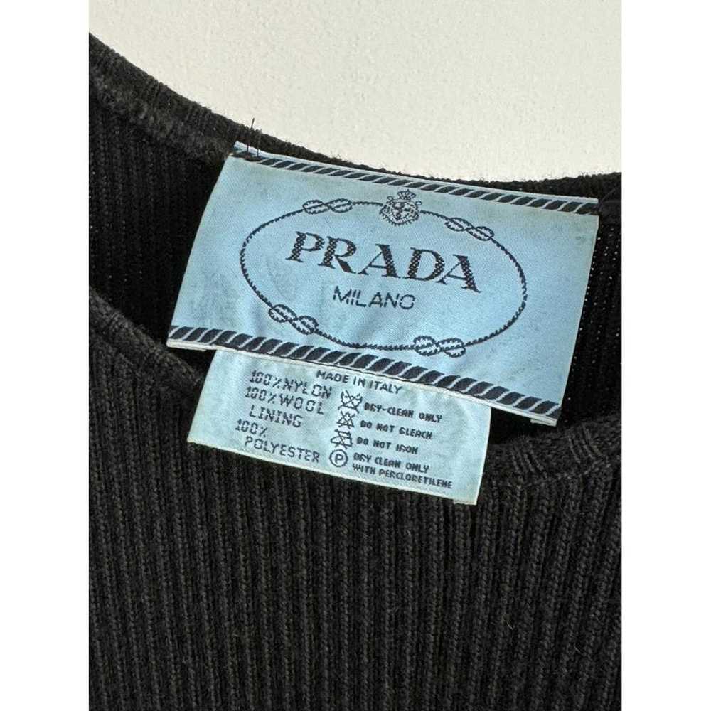 Prada Wool mini dress - image 7