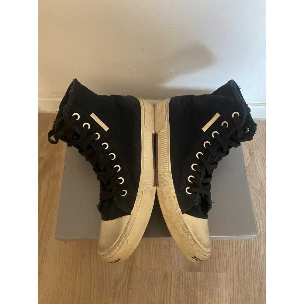 Balenciaga Paris cloth high trainers - image 6