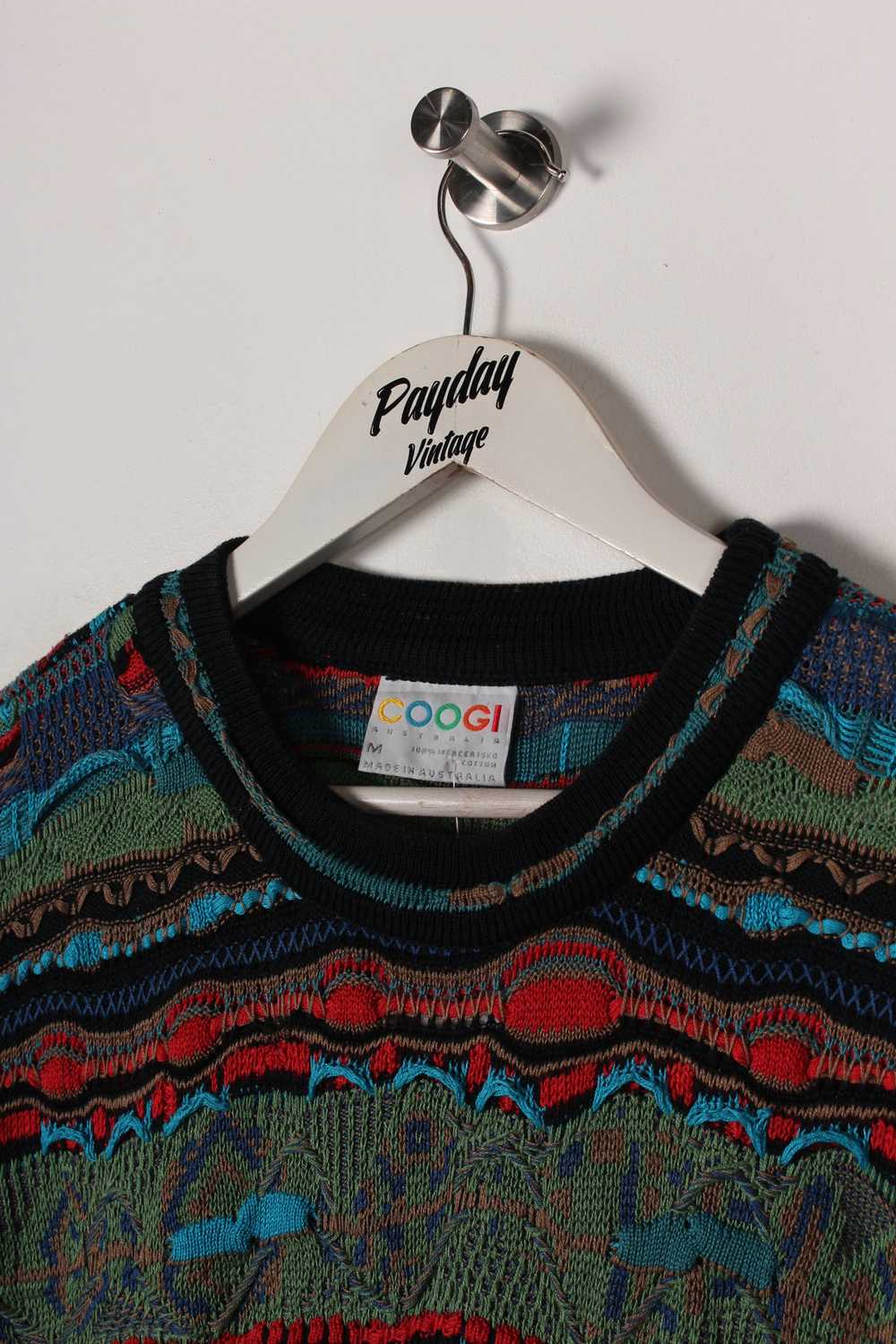 90's Coogi Knitted Sweatshirt Medium - image 2
