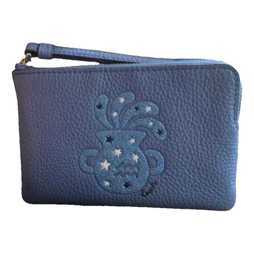 Coach Leather clutch bag - image 1