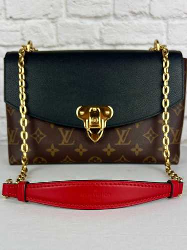 LOUIS VUITTON Monogram Saint Placide, Black/Brown