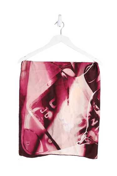 Circular Clothing Carré en soie Dior rose.