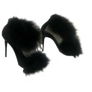 Dolce & Gabbana Faux fur heels - image 1