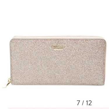 Never used Kate spade glitter wallet