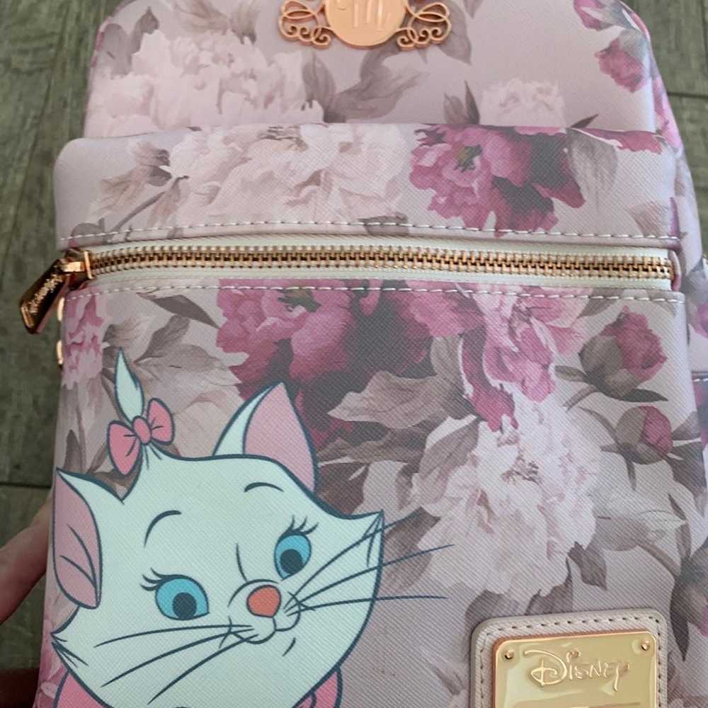 Rare Original Loungefly Aristocats Marie backpack - image 6
