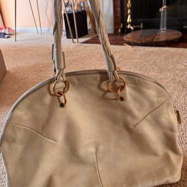 Large leather bag by YSL - image 1