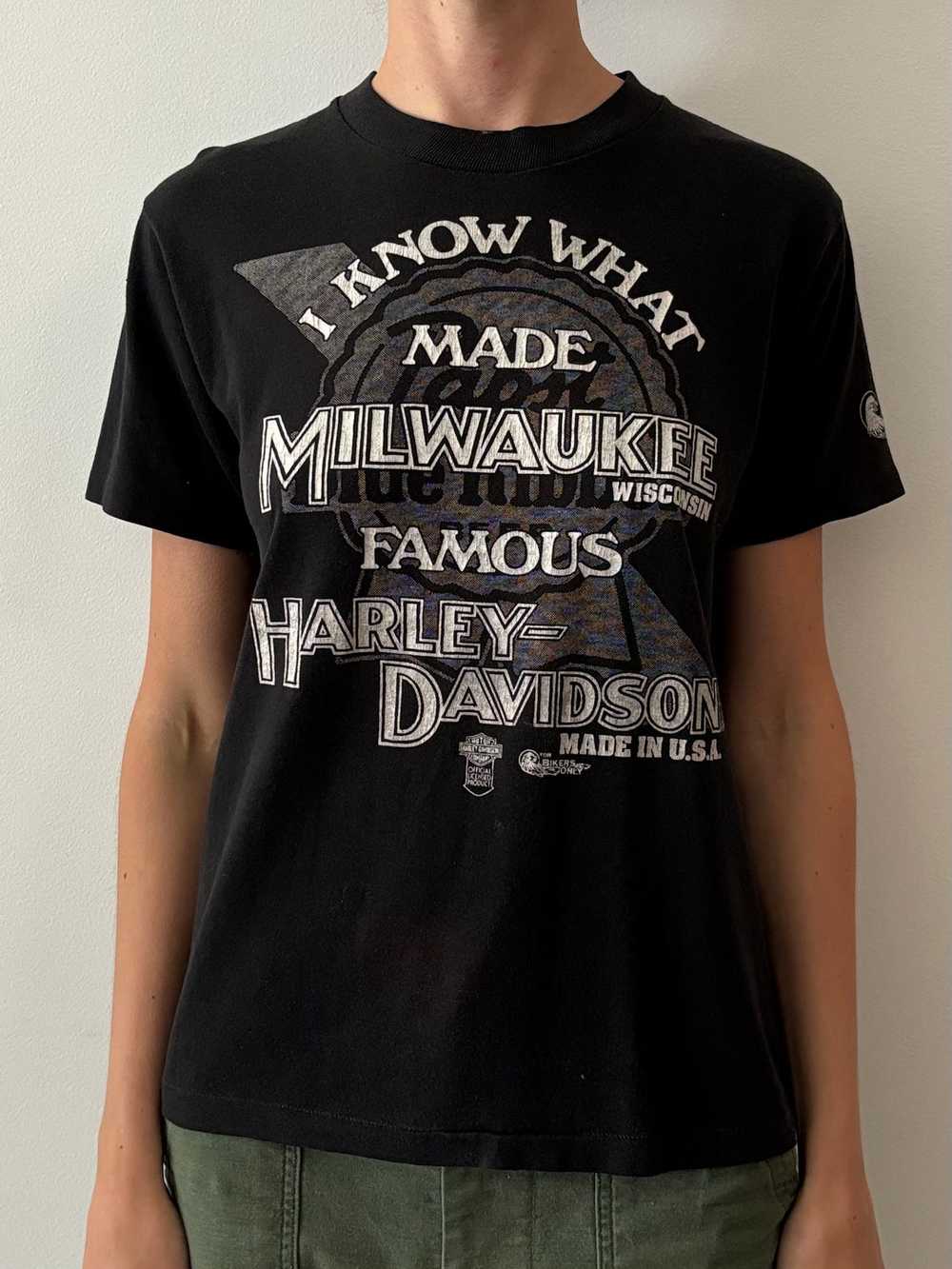 80s Harley-Davidson Milwaukee tee - image 1