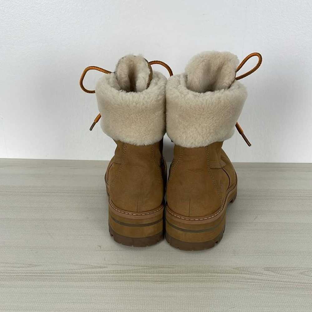Timberland Courmayeur Valley Womens 9M Faux Fur W… - image 5