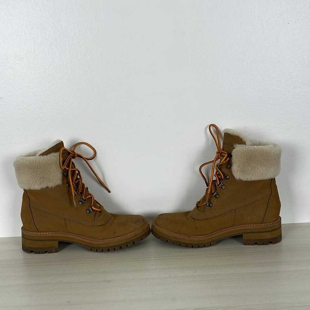 Timberland Courmayeur Valley Womens 9M Faux Fur W… - image 7