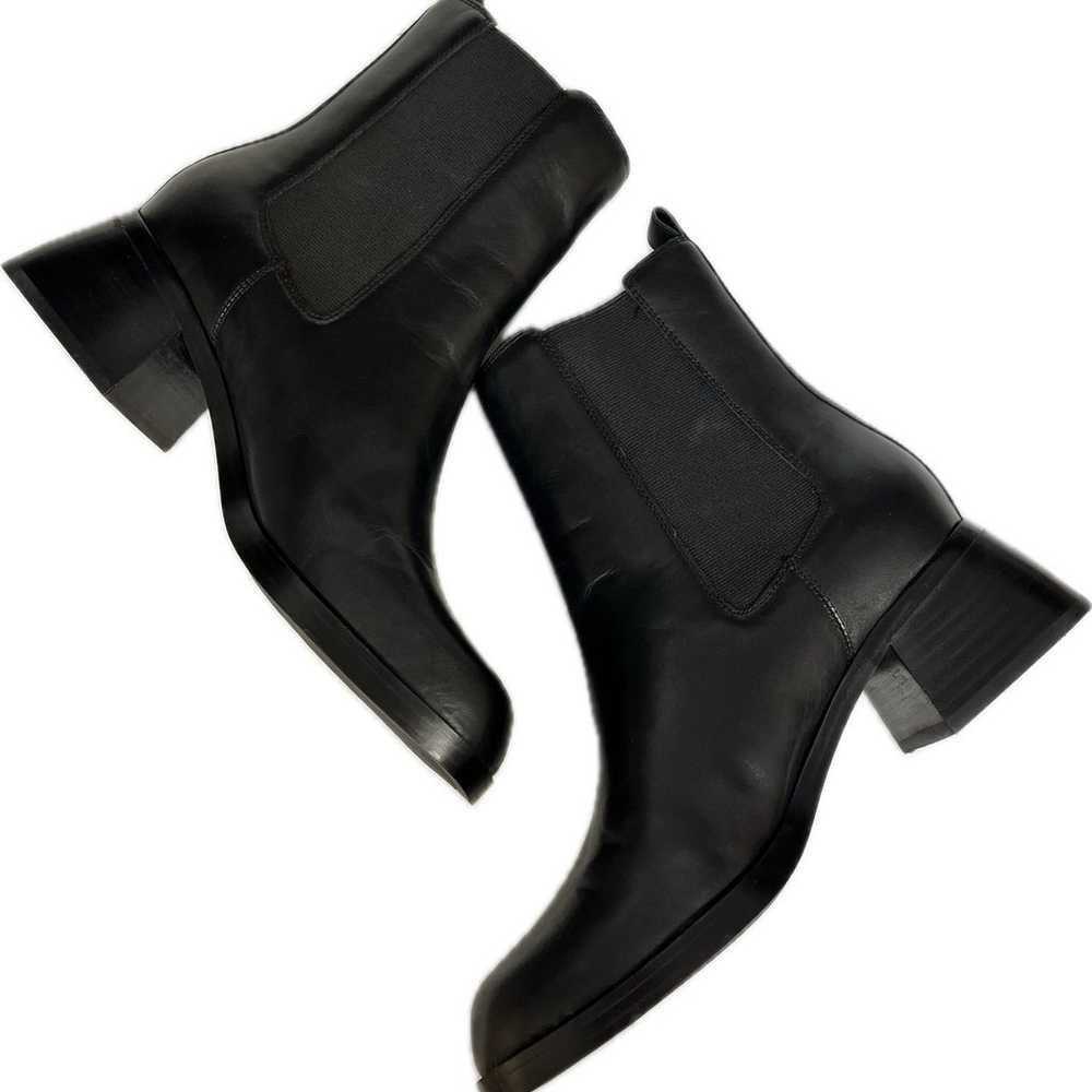 Nine West Leriv Block Heel Leather Boots - image 4