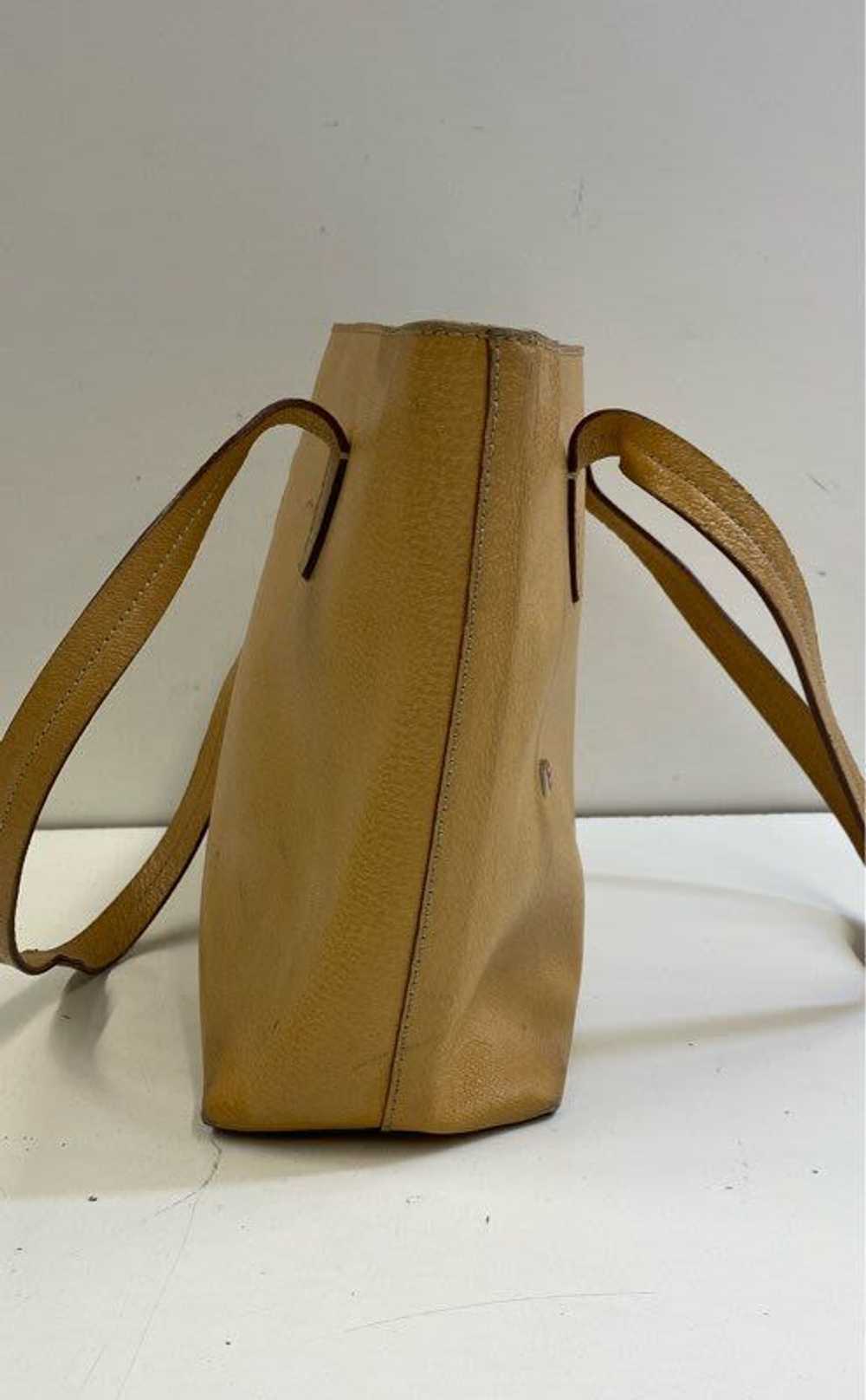 Bally Saffiano Leather Vintage Shoulder Bag Dark … - image 3