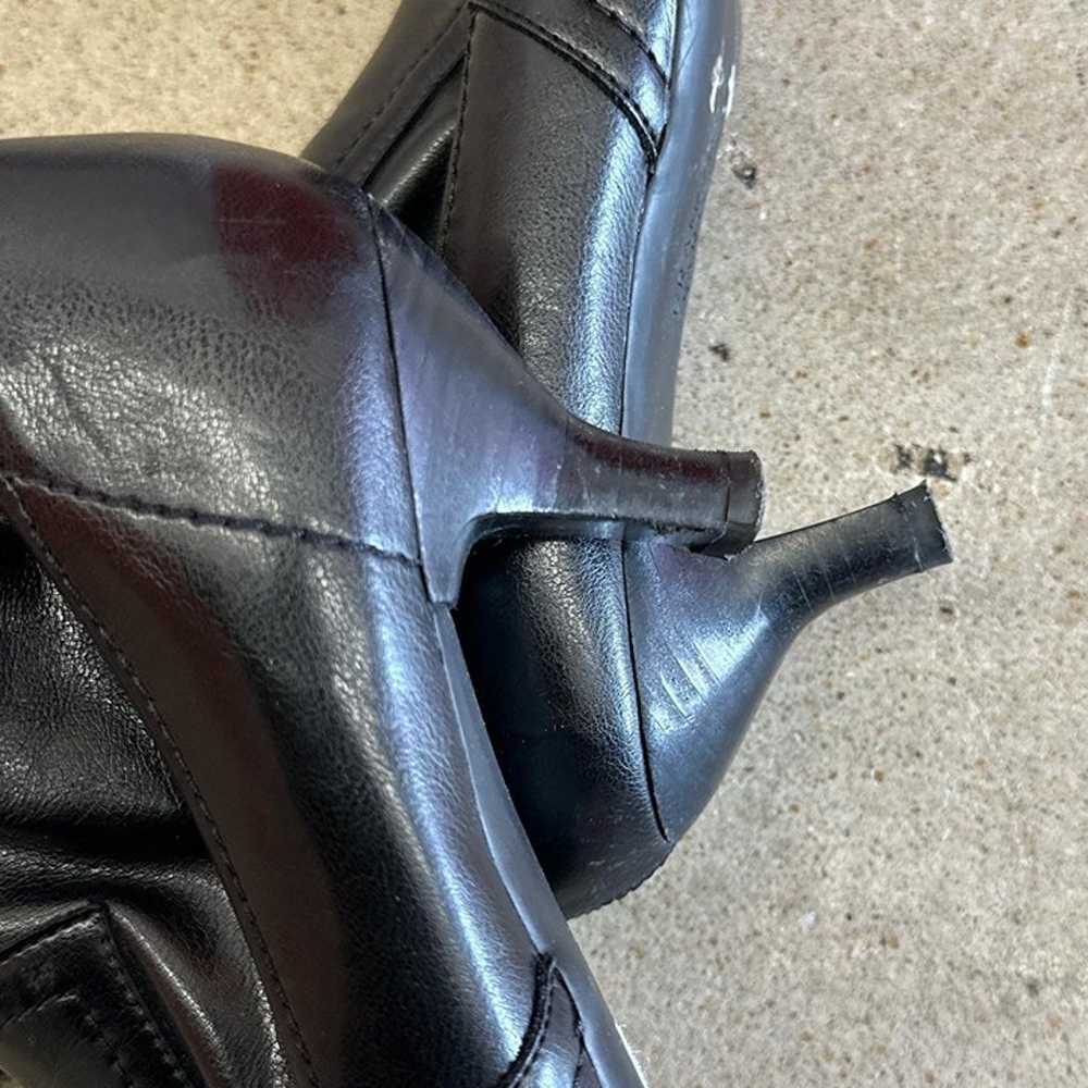 Vintage Black Knee High Boots - image 7