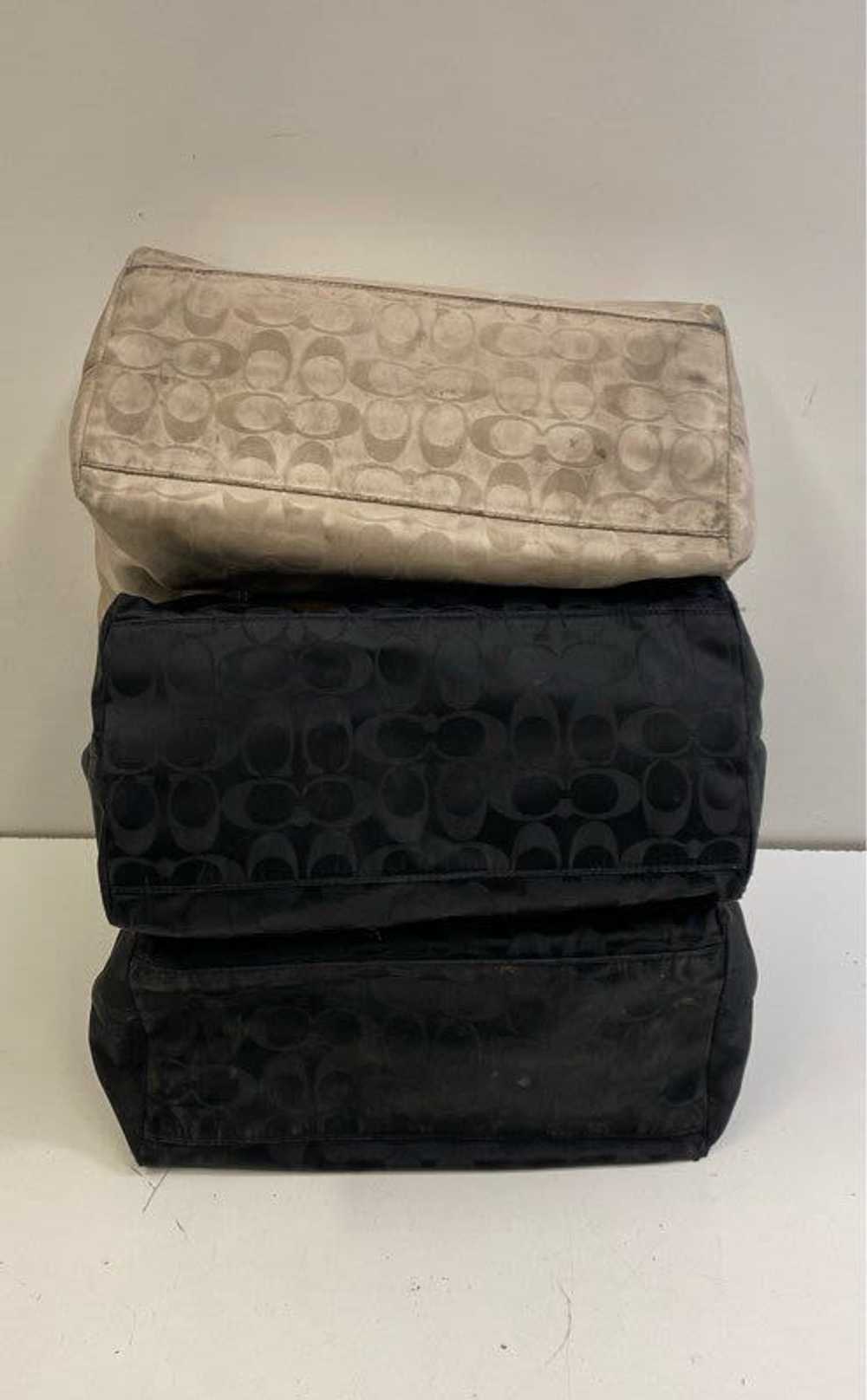 Coach Assorted Bundle Lot Set of 3 Handbags - image 3