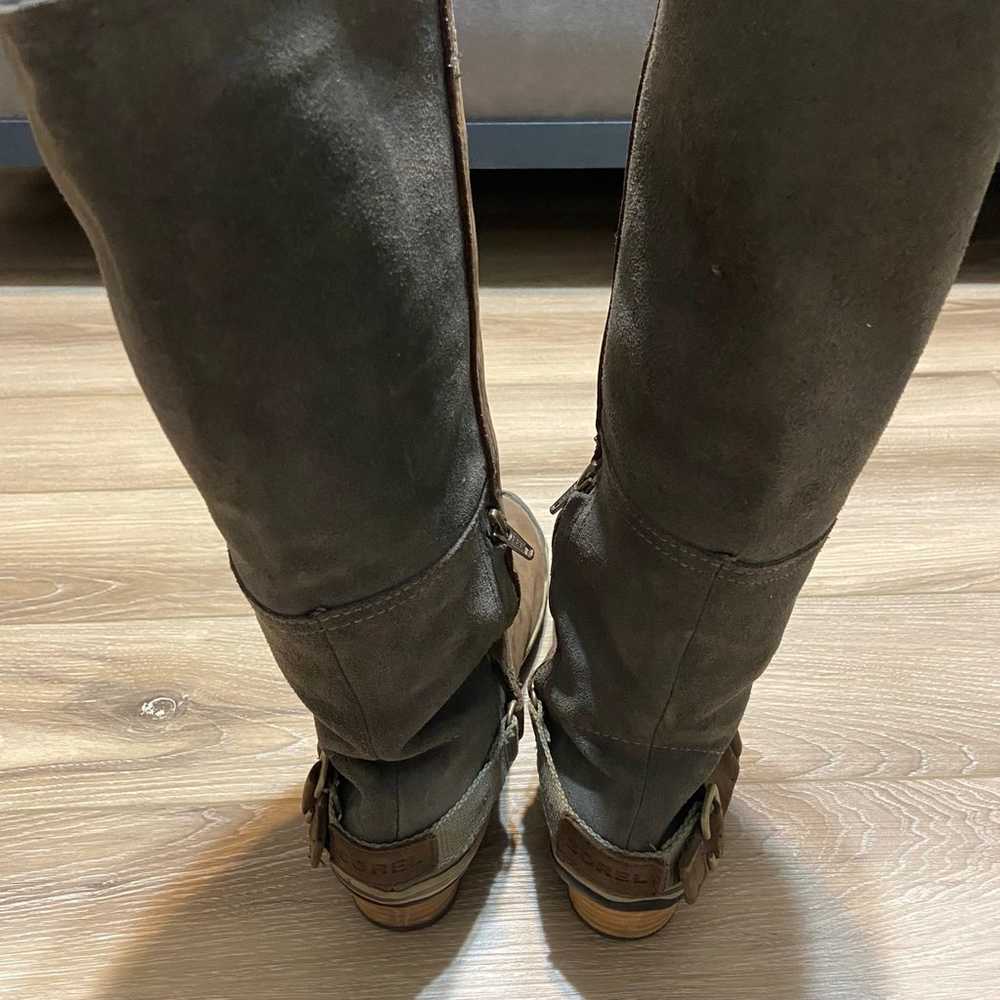 Sorel Slimboot Winter Tall Leather Weatherproof R… - image 5