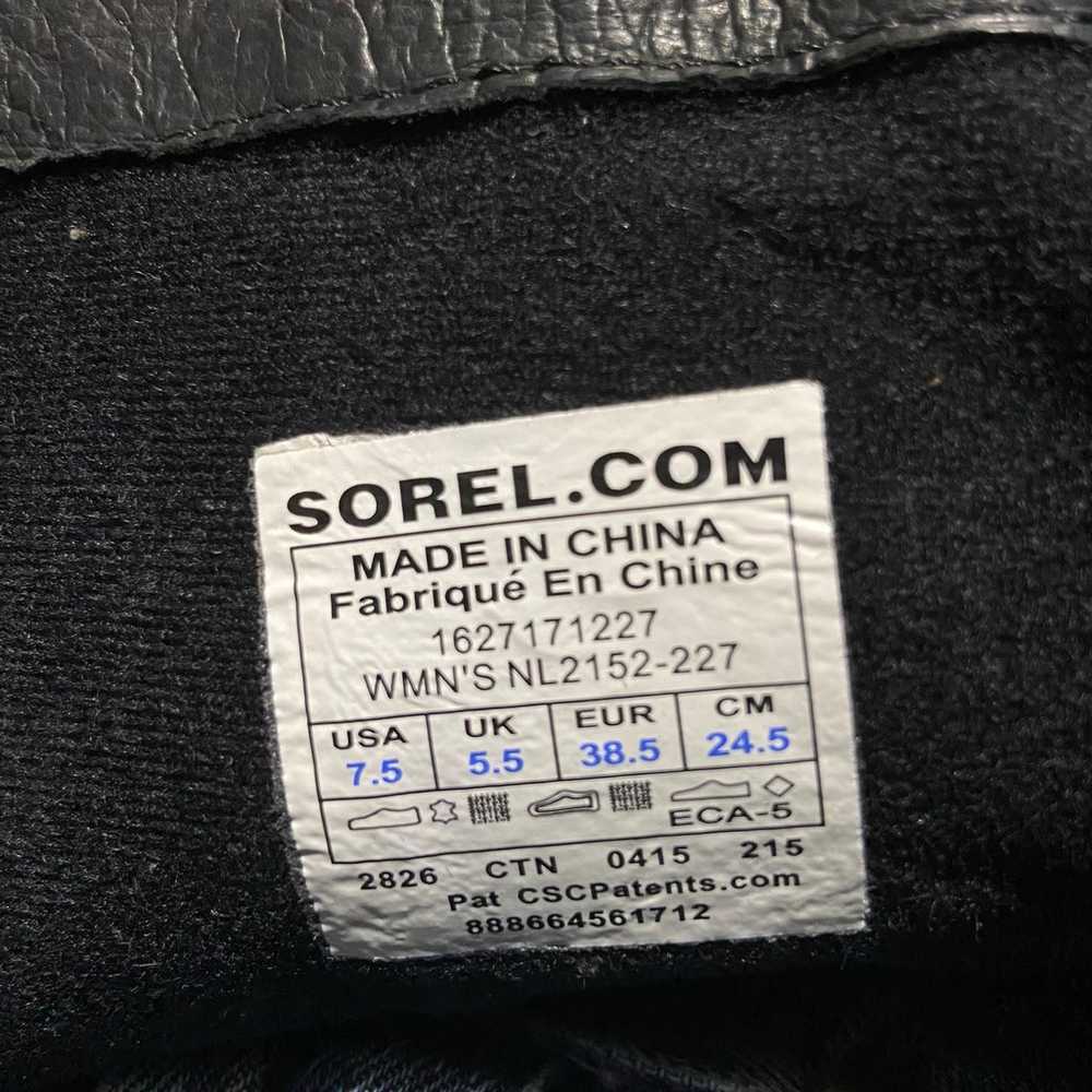 Sorel Slimboot Winter Tall Leather Weatherproof R… - image 6