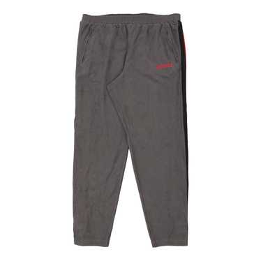 Adidas Velour Joggers - XL Grey Polyester - image 1