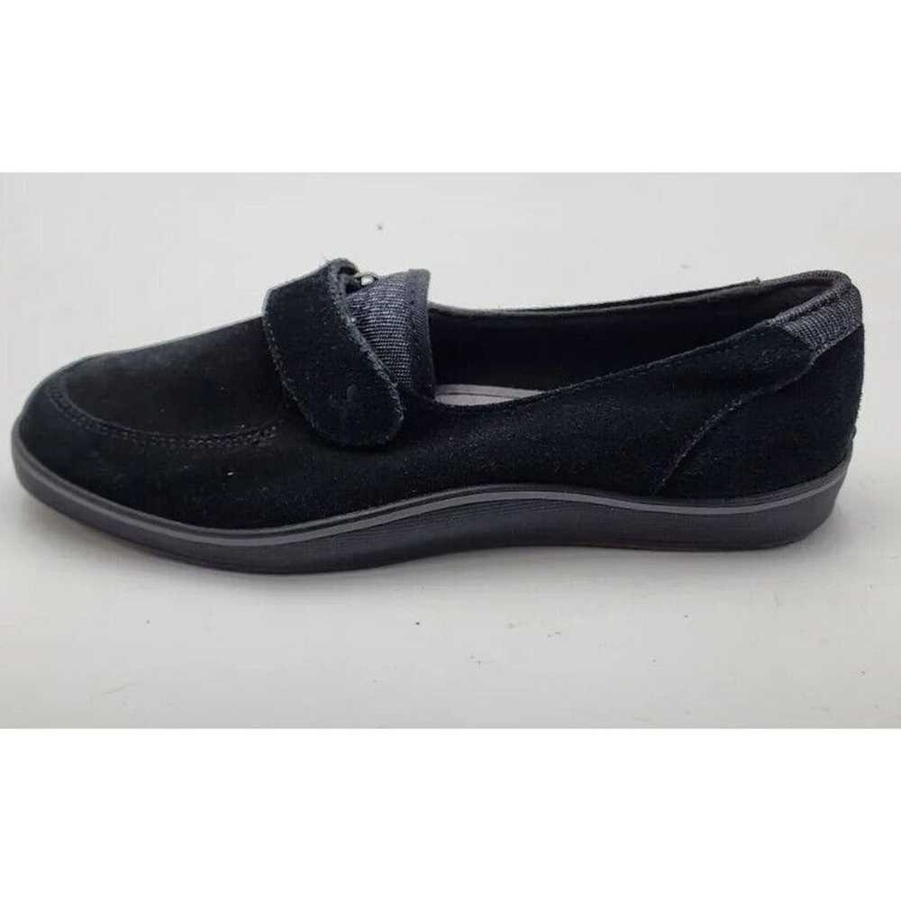 Grasshoppers Black Suede Strap Pull On Loafers Sh… - image 10