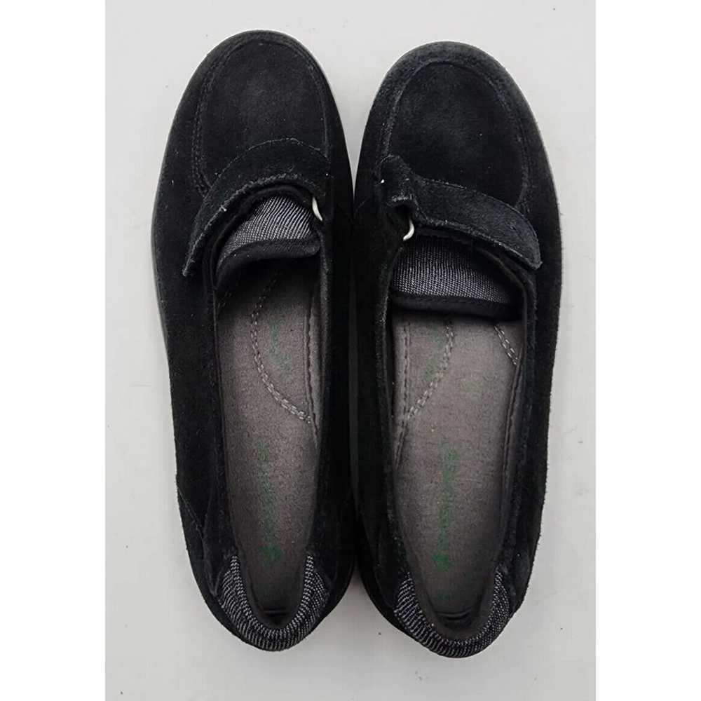 Grasshoppers Black Suede Strap Pull On Loafers Sh… - image 11