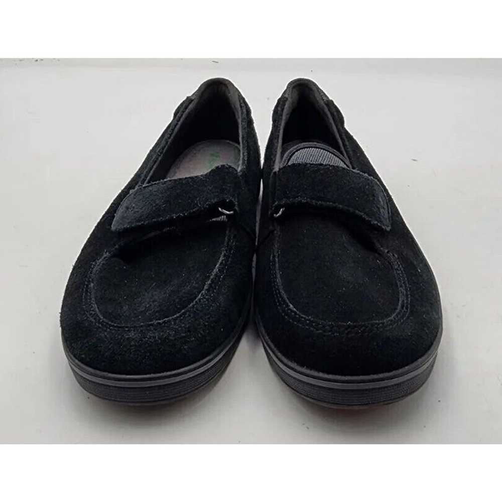 Grasshoppers Black Suede Strap Pull On Loafers Sh… - image 2