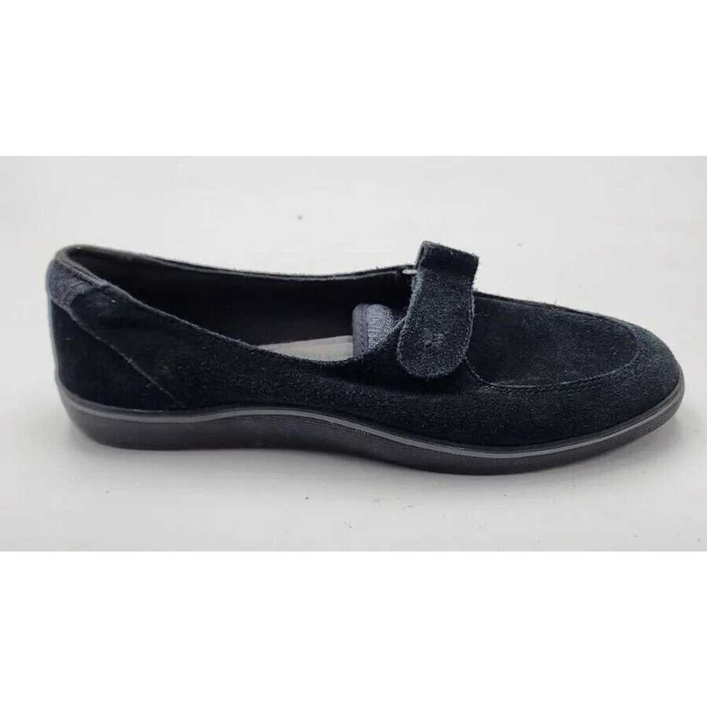 Grasshoppers Black Suede Strap Pull On Loafers Sh… - image 8