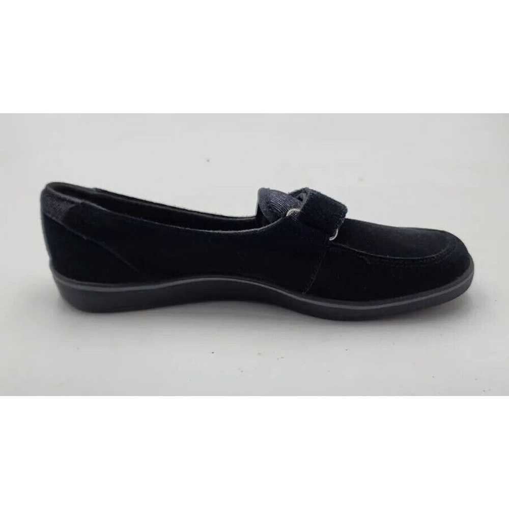 Grasshoppers Black Suede Strap Pull On Loafers Sh… - image 9