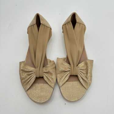 DONALD PLINER Gold Flat Sandals // 6 - image 1