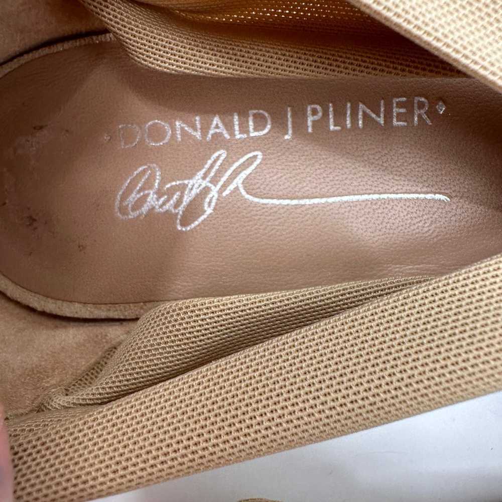 DONALD PLINER Gold Flat Sandals // 6 - image 8