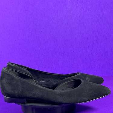 Walking Cradles Women's Black Suede Pointed Toe F… - image 1